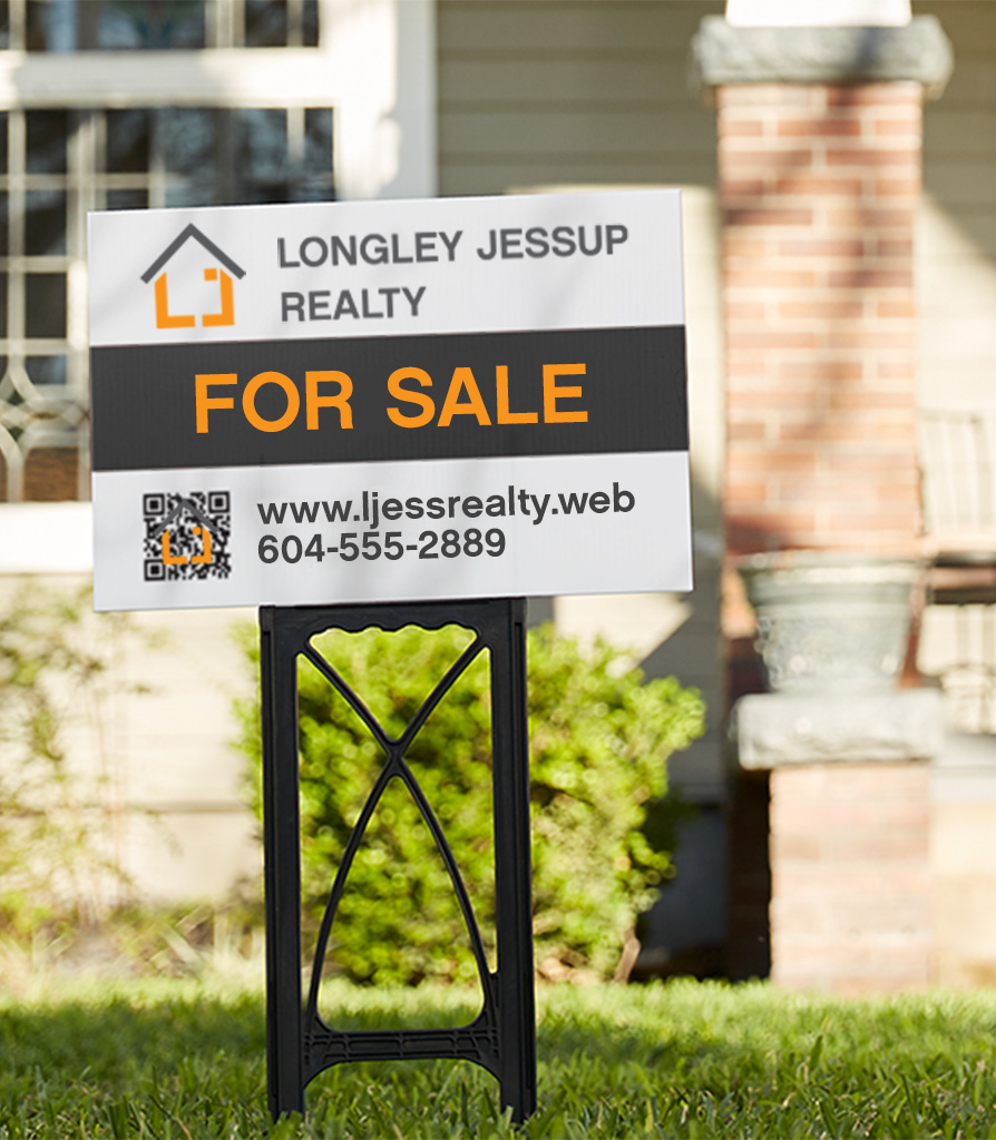 yard signs and other branded products for real estate