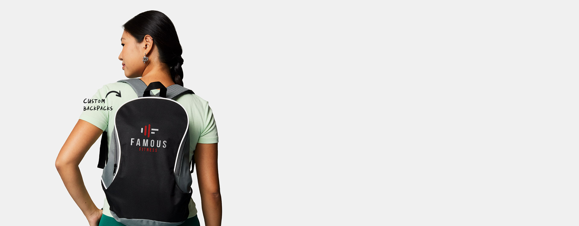 merch for employees - custom backpacks