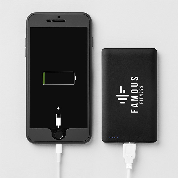 merch for employees - power bank