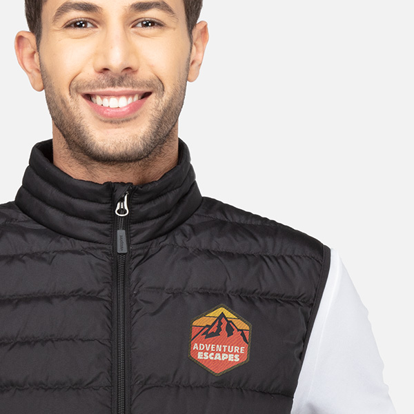 Vests and outerwear like jackets, hoodies, and more.