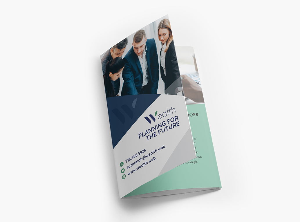 Brochures for business services