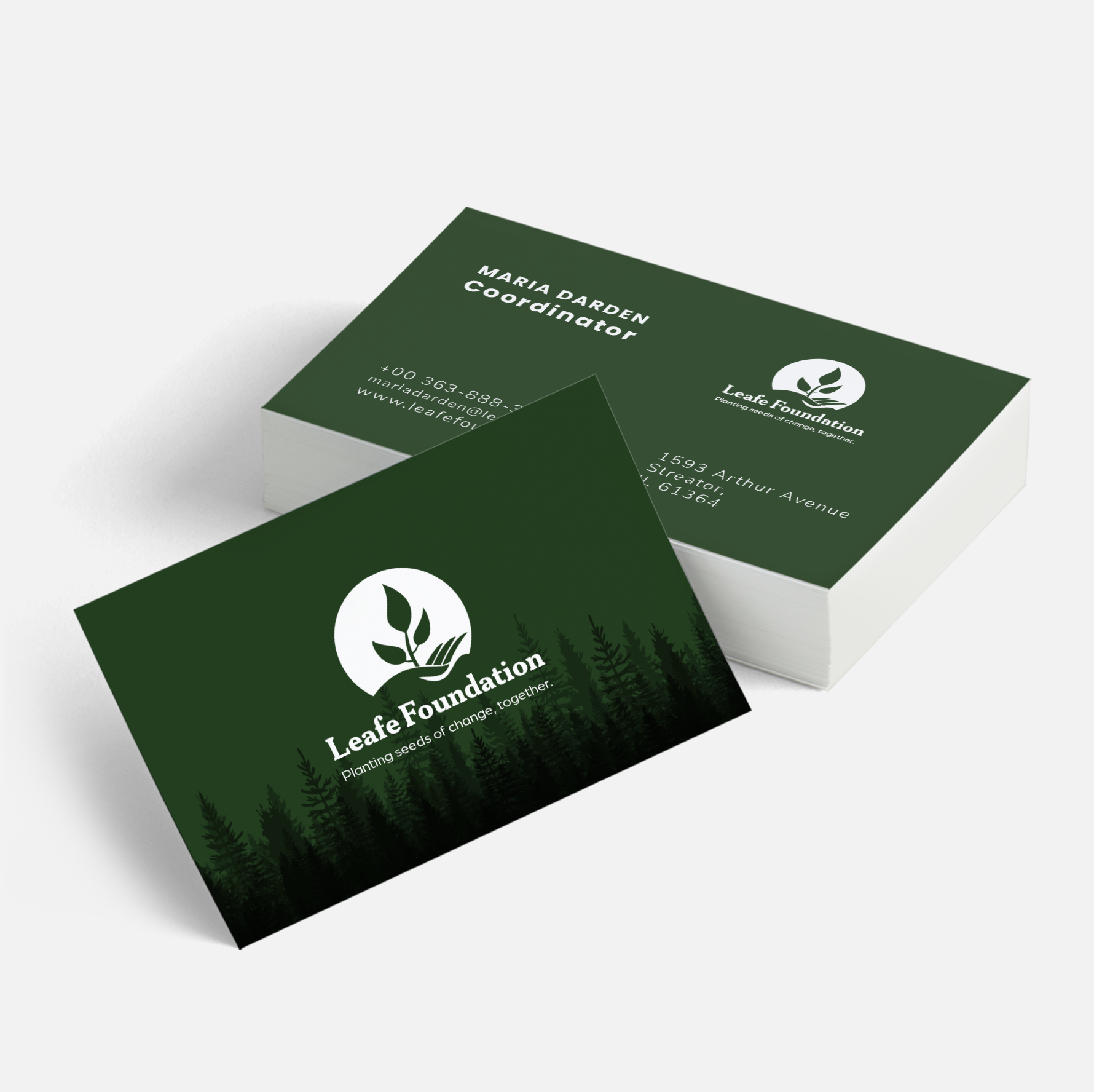 business cards for nonprofits