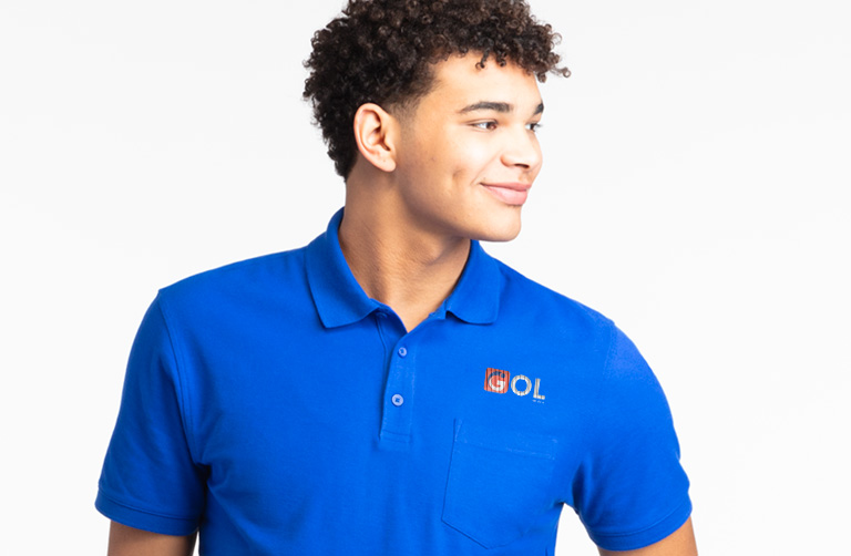 branded polo for manufacturing