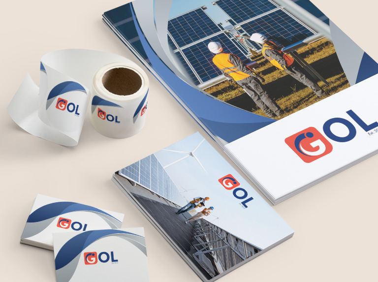 print materials and branded products for manufacturing