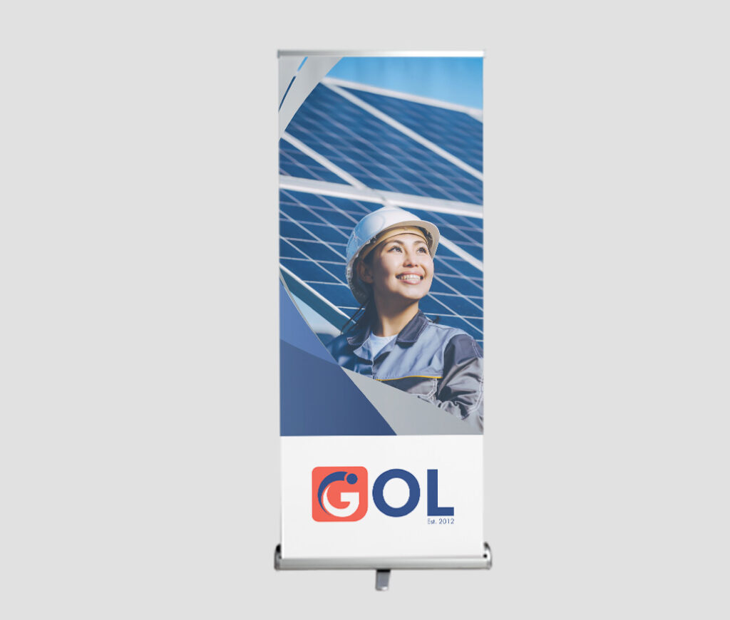 retractable banners for manufacturing 