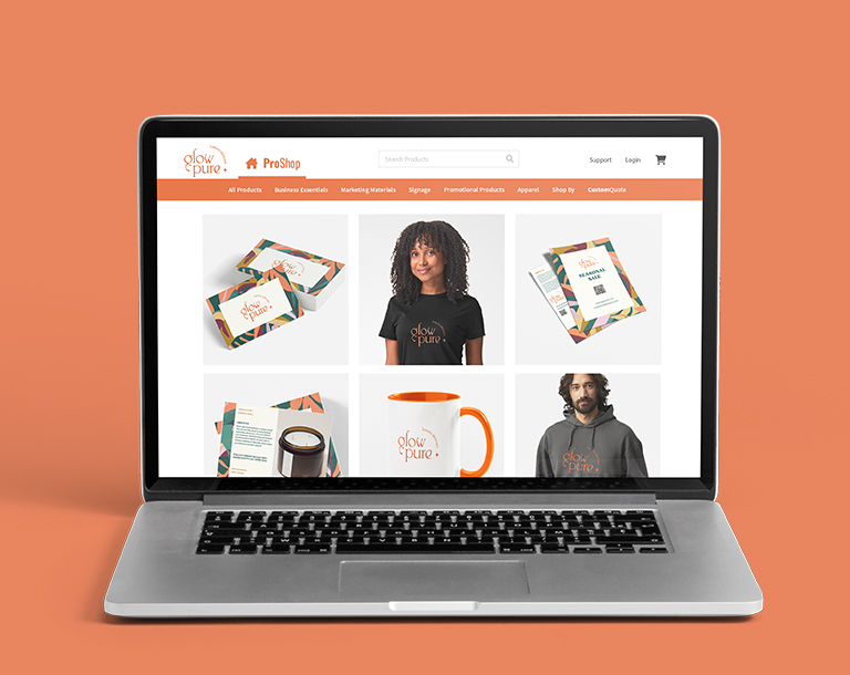 Branded merch for your business get print on demand services with ProShop